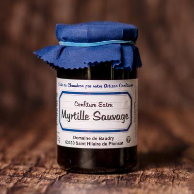 Confiture Myrtille Sauvage